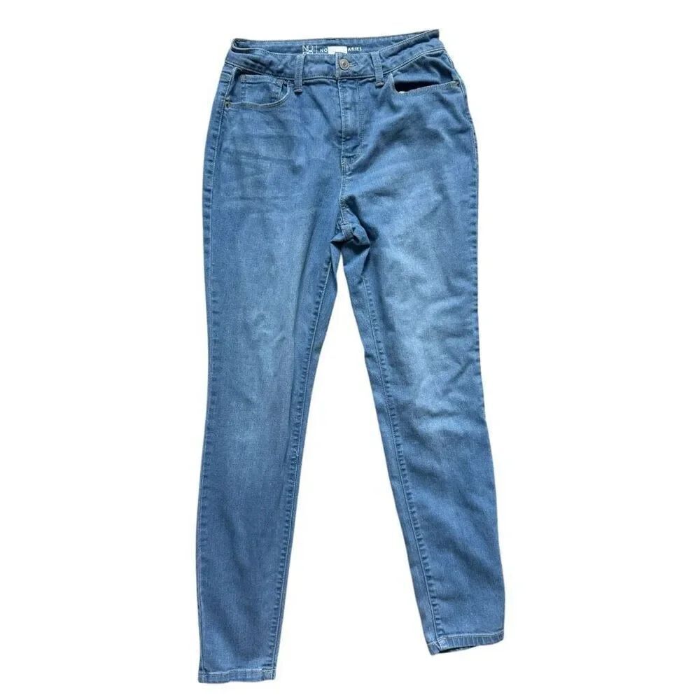 Juniors Womens No Boundaries Light Wash Skinny Jeans - Sz 7
